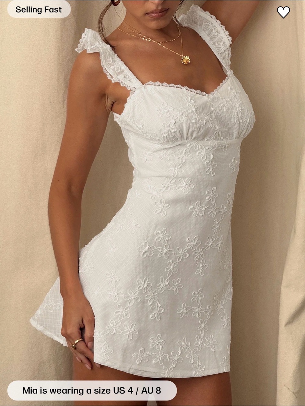 White princess polly dress - perfect for summer!